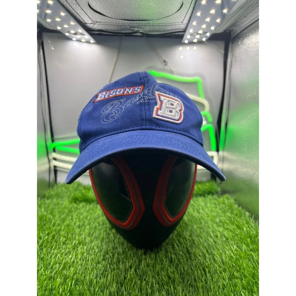 New Era Buffalo Bisons‎ MiLB Baseball Hat Blue Adjustable Strapback Cap Mens